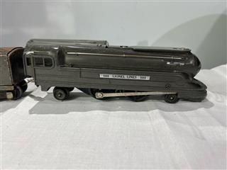 Lionel 1688 Gunmetal Locomotive w/ 2x 1689T Tenders – Prewar O Gauge – One Power